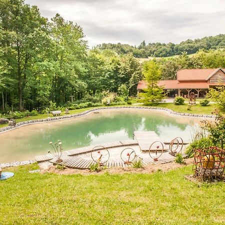 Country House With A Pool In Medvednica Nature Park Zágráb Kültér fotó
