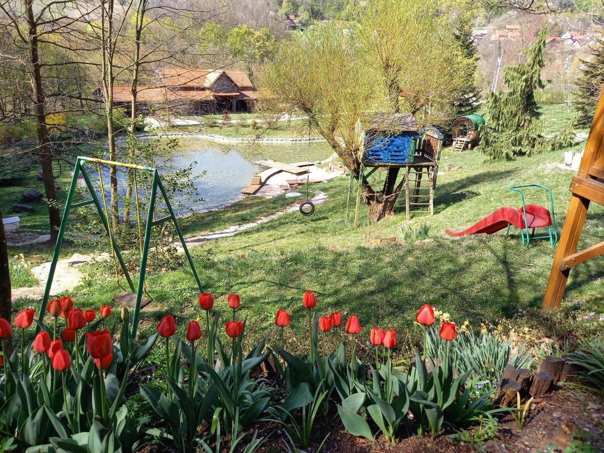 Country House With A Pool In Medvednica Nature Park Zágráb Kültér fotó