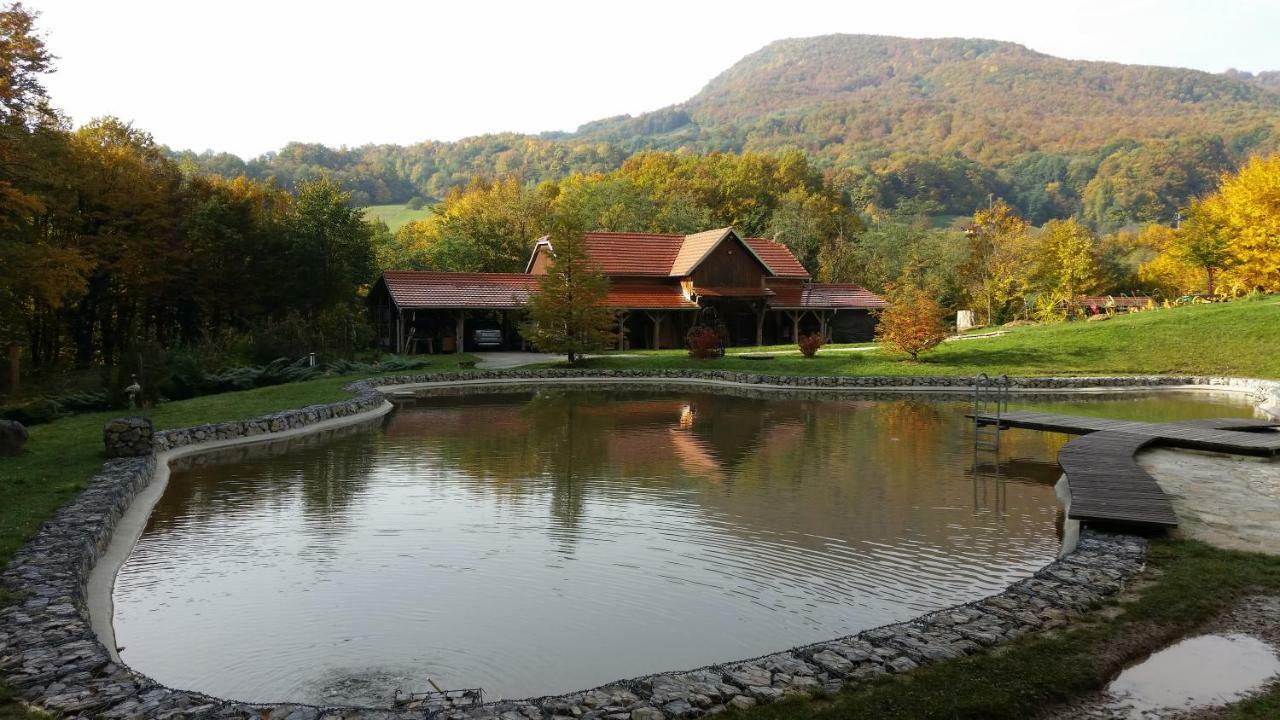 Country House With A Pool In Medvednica Nature Park Zágráb Kültér fotó